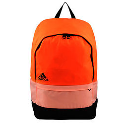 Adidas Versatile Colour Block Backpack Orange/Peach/Black